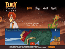 Tablet Screenshot of elroythegame.com